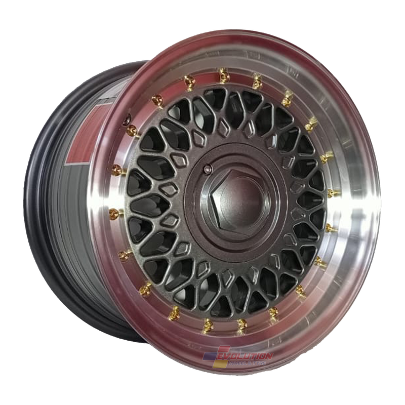 15" Evolution Racing Cayman 10/100/114 8.25J ET20 CB73.1 Wheels