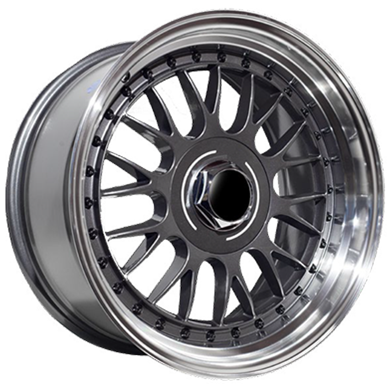 17" Evolution Racing Belem 10/112/120 8.5J ET20 CB72.56 Silver Wheels