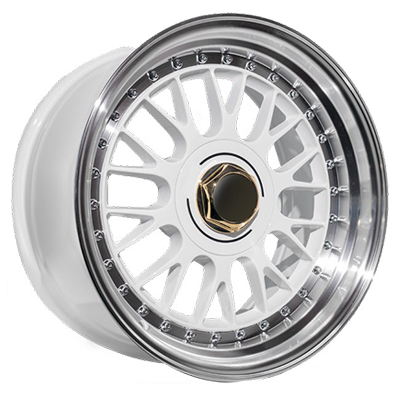 17" Evolution Racing Belem 10/112/120 8.5J ET20 CB72.56 White Wheels