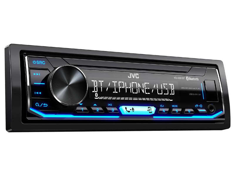 JVC KD-X351BT Digital Media Receiver with Bluetooth/USB - Car Audio