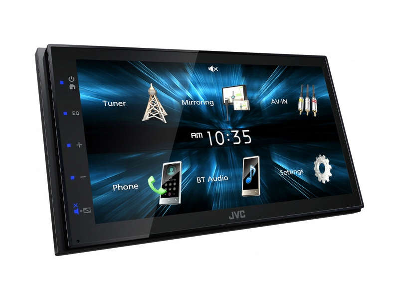 JVC KW-M150BT Digital Media Receiver with 6.8-inch Capacitive Monitor & Bluetooth - Car Audio