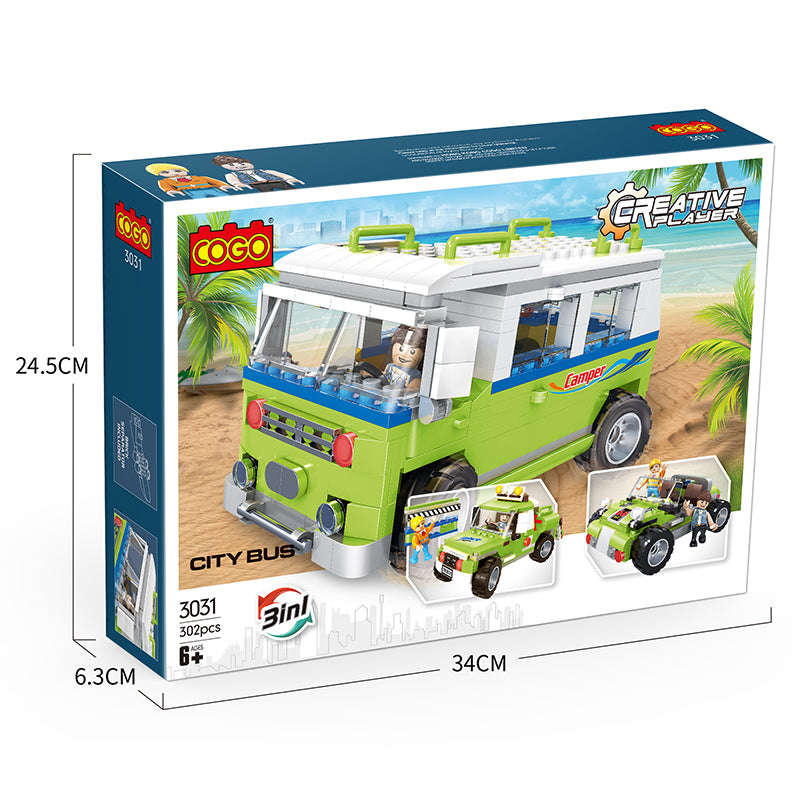 Cogo Creative Player City Bus 3in1