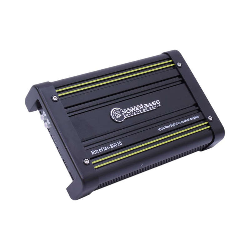 Powerbass NITROFLEX-950.1D Nitroflex Series 950W RMS Mono Amplifier - Car Audio