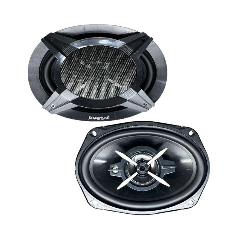 Powerbass PB693 6x9" 800w 3way Speakers - Car Audio