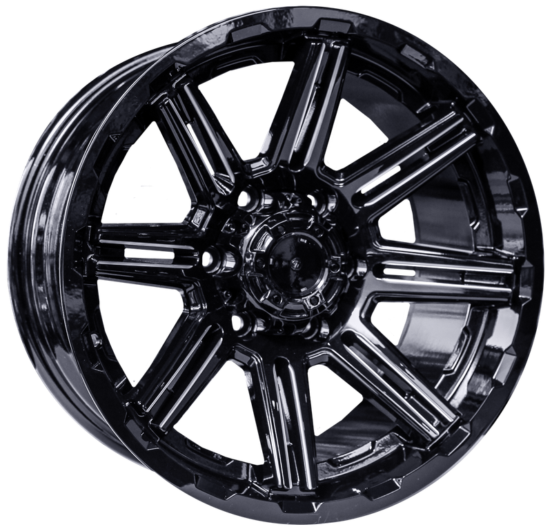 17" Evolution Racing  Stealth 6/139 9J ET0 CH106.1 GB+M Wheels