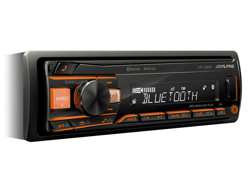 Alpine UTE-200BT Media Player with Bluetooth - Car Audio