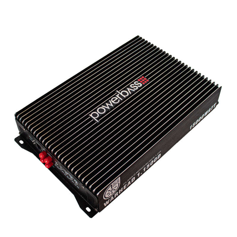 Powerbass WH15000.1 War Head 15000W 1 Channel Amplififer - Car Audio