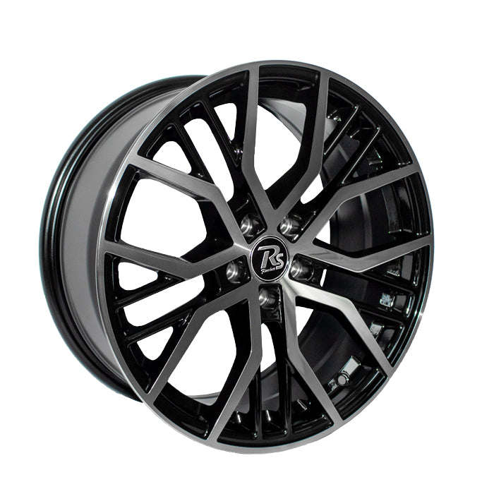 17 inch Polo 7 17X7.5 5/112 ET35 CH57.1 VW style GBKMF (set of 4 rims)