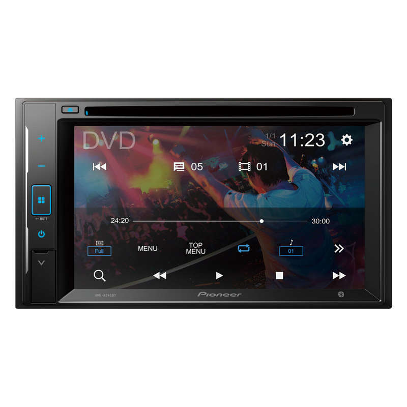 Pioneer 6.2" AVH-A245BT DVD Player With Mirroring by Weblink Cast