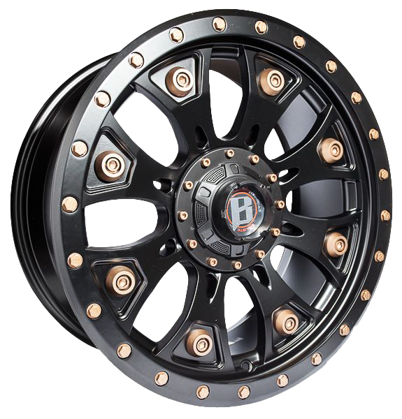 20" Ballistic Warhammer 6/139 9J ET12 CB110 Wheels