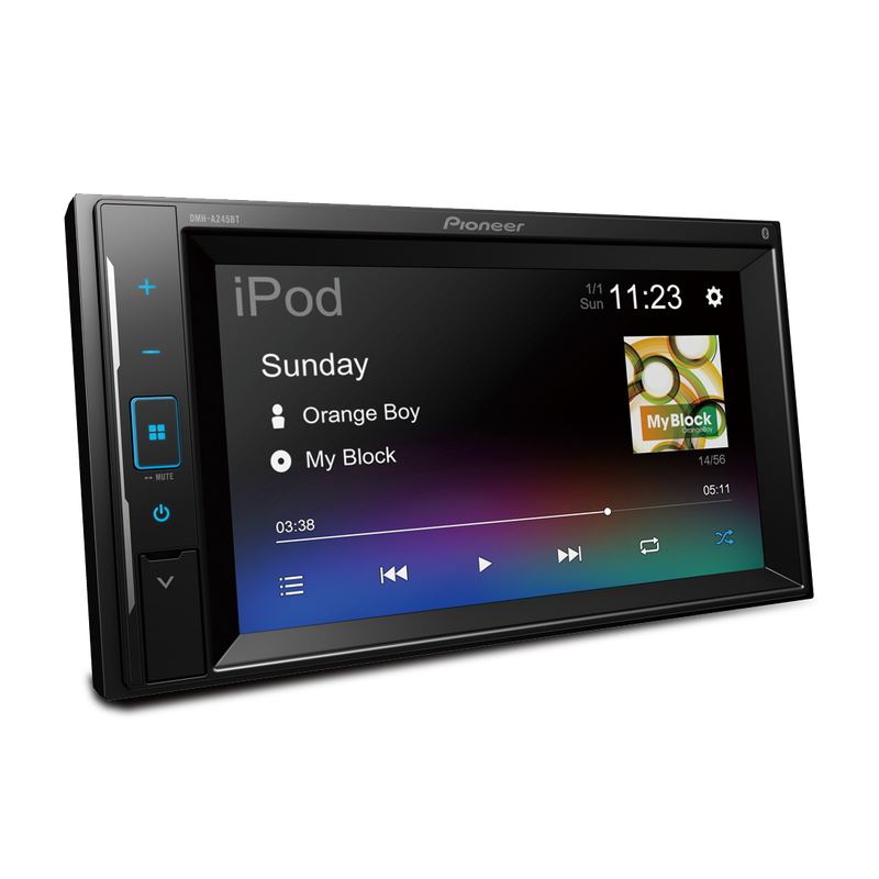Pioneer 6.2" DMH-A245BT MultiMedia Player with Bluetooth and Smartphone Mirroring