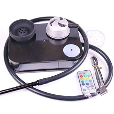 Hot Box Hookah Pipe - Black