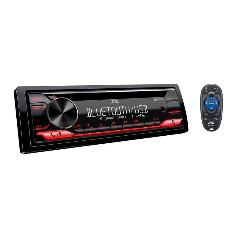 JVC KD-T712BT CD Receiver With Bluetooth/USB