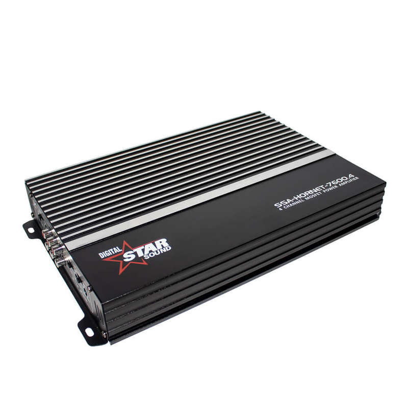 Starsound SSA-Hornet-7600 Hornet 4 Channel Amplifier 7600W - Car Audio