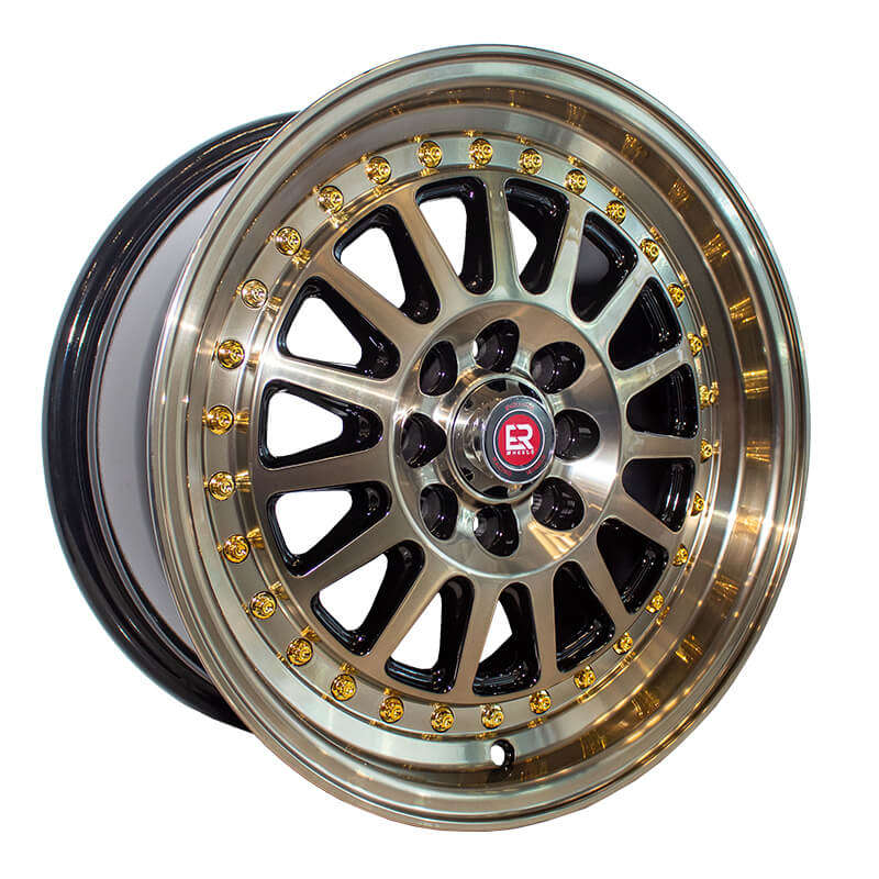 15" Evolution Racing Antwerp 8/100/108 7J ET35 Wheels