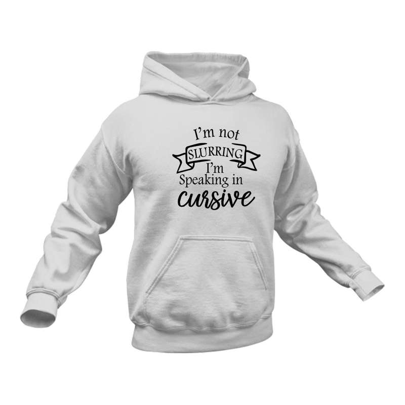 Funny Drinking Gifts, Funny Alcohol Gifts, Novelty Alcohol Gifts Hoodie - I'm Not Slurring