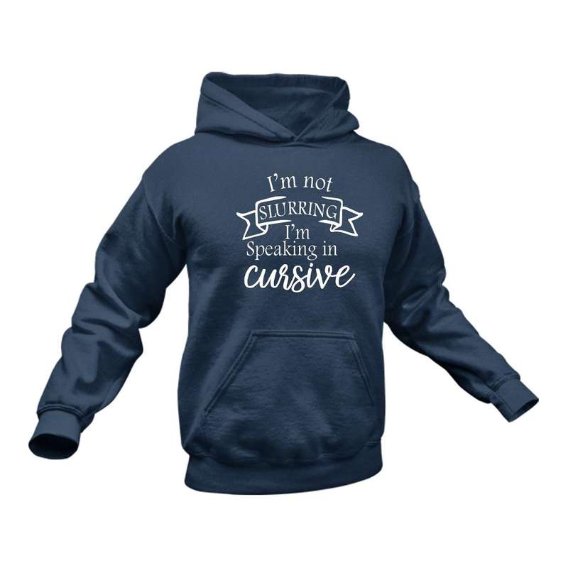 Funny Drinking Gifts, Funny Alcohol Gifts, Novelty Alcohol Gifts Hoodie - I'm Not Slurring