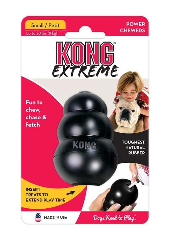 KONG Black Extreme Treat Toy - Small