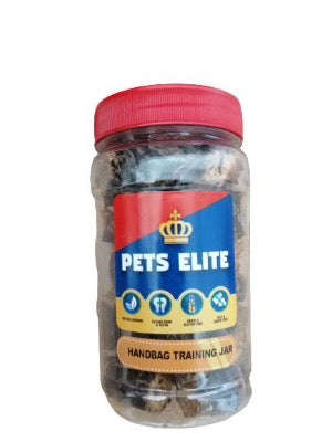 Pets Elite Training Treats Handbag Jar - 120g Jar