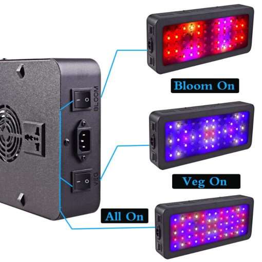 2 in 1 LED Grow Light  Veg & Bloom