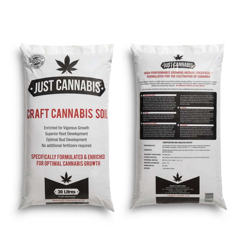Just Cannabis Craft Cannabis Soil 30DM