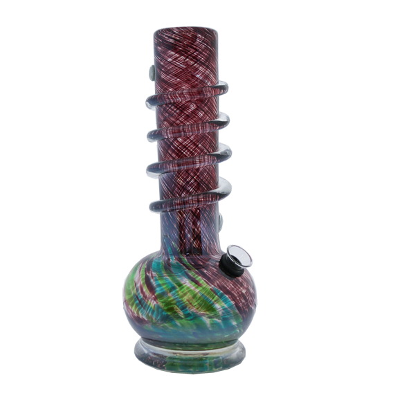Glass Bong Medium 25cm Assorted Colours