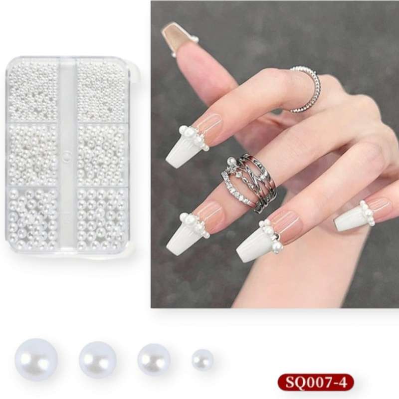Nail Decoration - Pearl Mix Shapes - 04