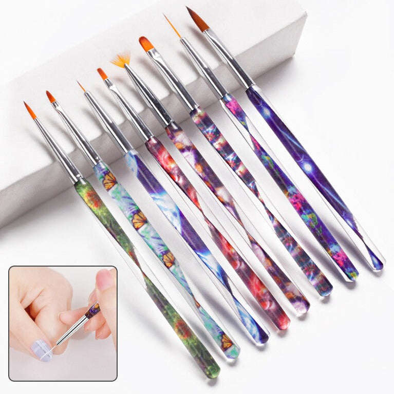 Nail Art Brush - Mixed Styles