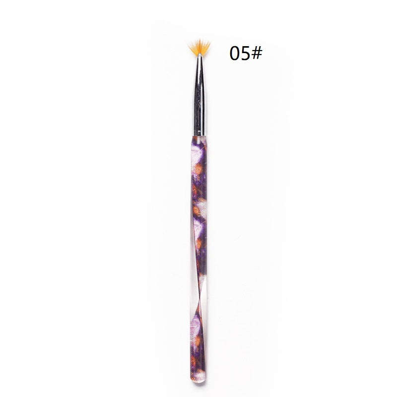 Nail Art Brush - Mixed Styles