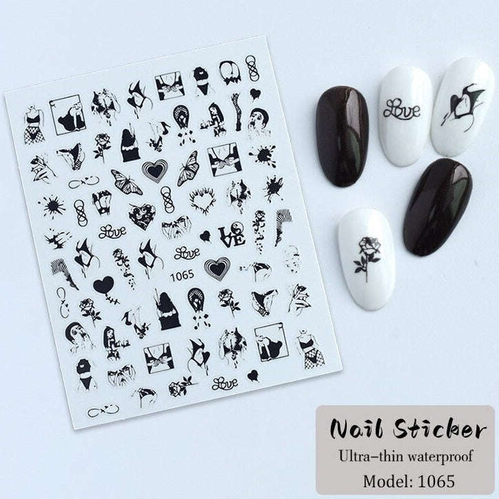 Nail Sticker - 1065 - Bikini