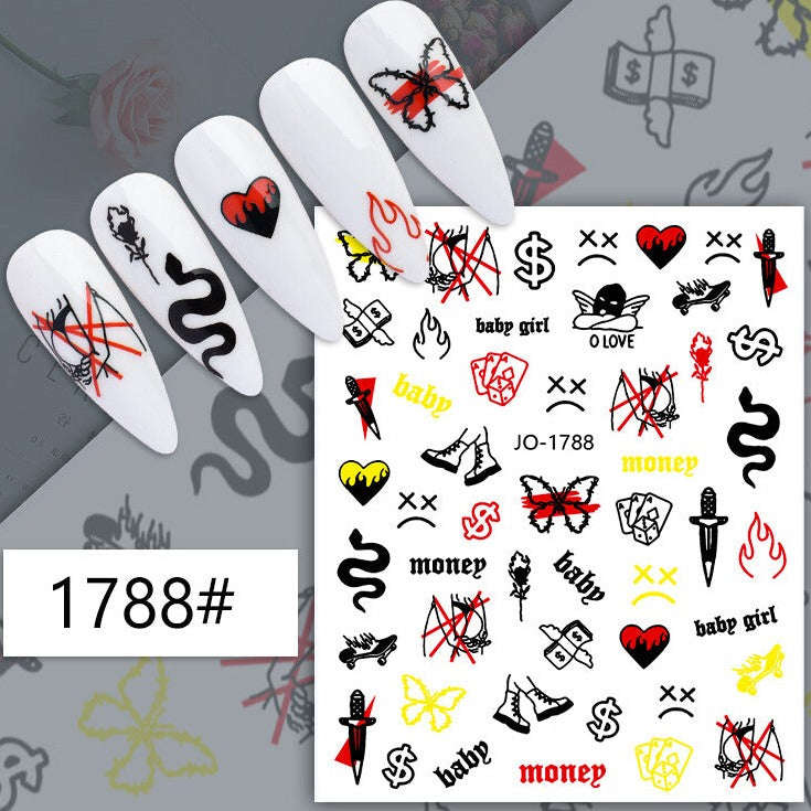 Nail Sticker - 1788