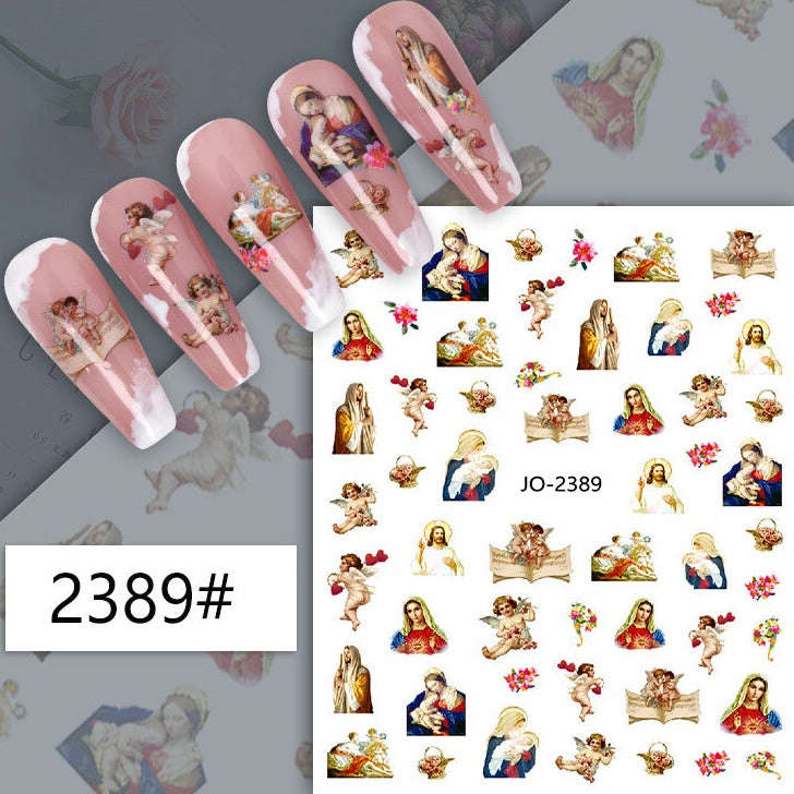 Nail Sticker - 2389 - Mary