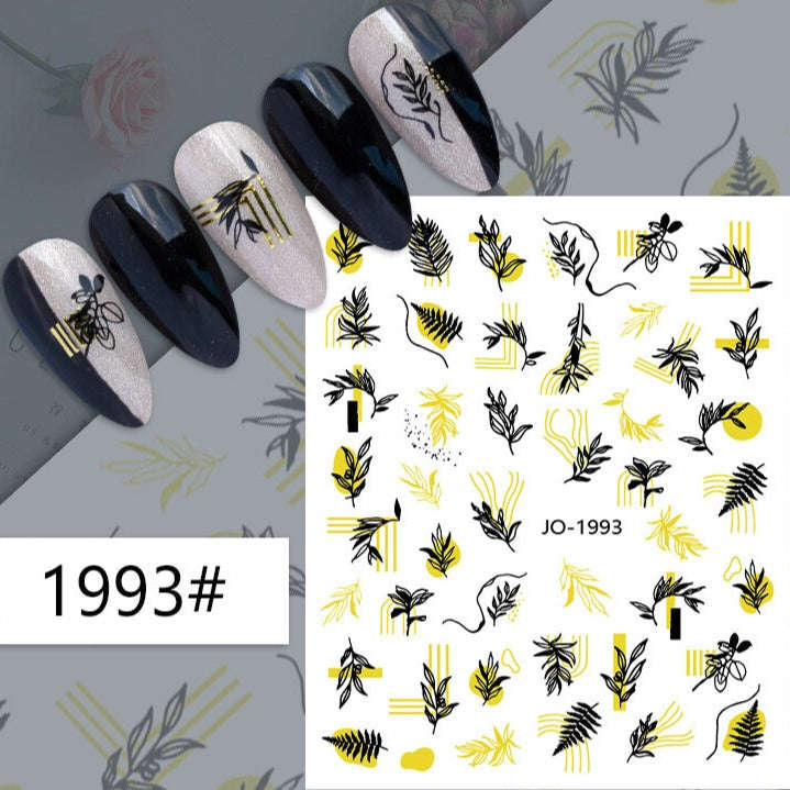 Nail Sticker - 1993 - Leaves