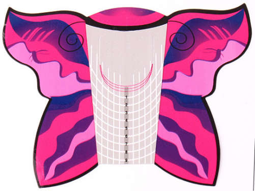 Nail Forms Tip Sculpting Guide Stickers - QZ25 - 500pcs Roll