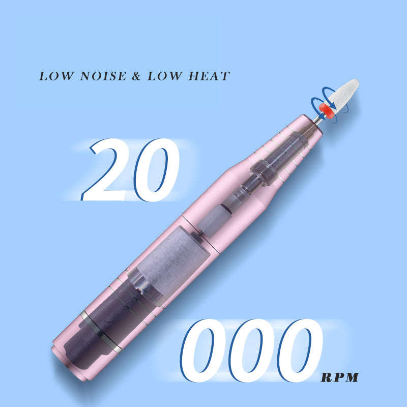 20000rpm Electric Nail File/Drill Machine - USB - Balck
