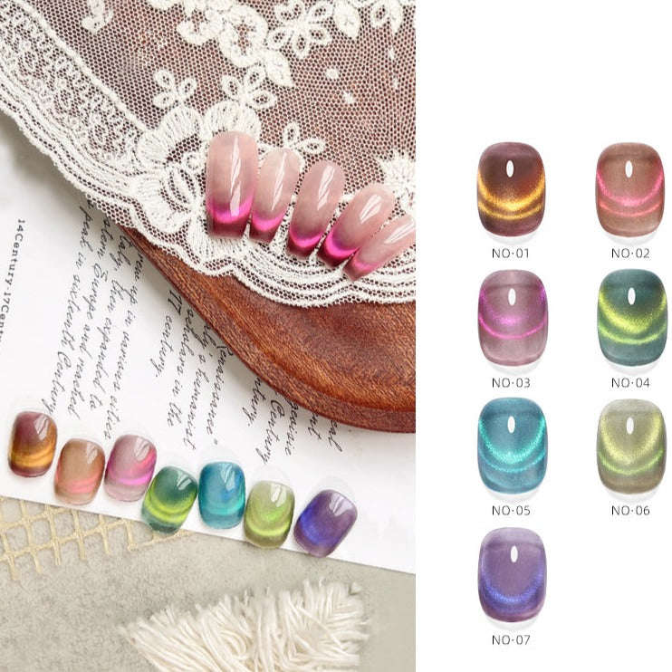 Vendeeni - UV Gel Polish - Rainbow Cat Eye