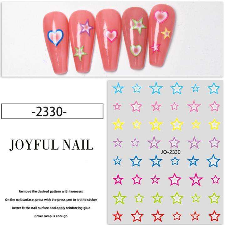 Nail Sticker - JO-2330 - Star