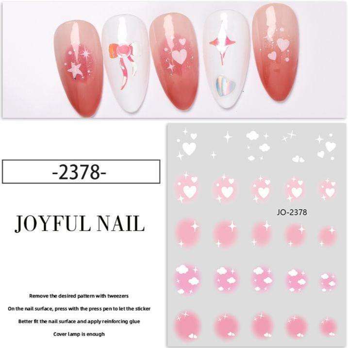 Nail Sticker - JO-2378 - Ombre