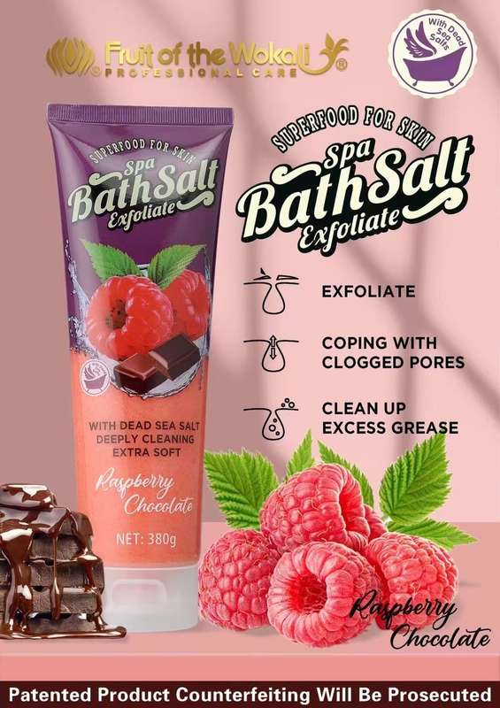 Superfood for Skin - Spa Bath Salt Exfoliate - 380g
