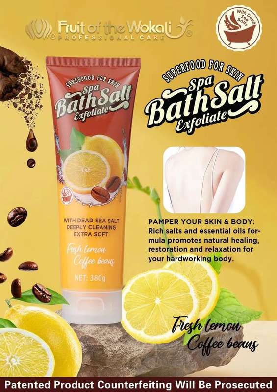 Superfood for Skin - Spa Bath Salt Exfoliate - 380g