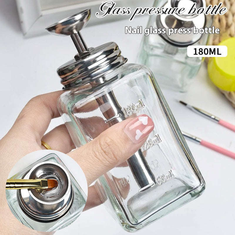 Bottle - Glass - Pressing - 180ml