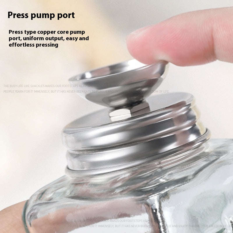 Bottle - Glass - Pressing - 180ml