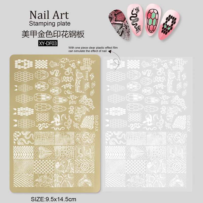 Stamping Plate - XY-DF Gold