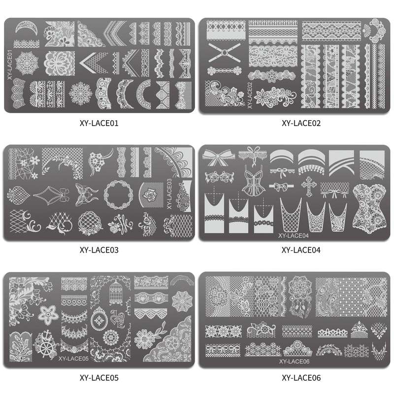 Stamping Plate - XY-Lace