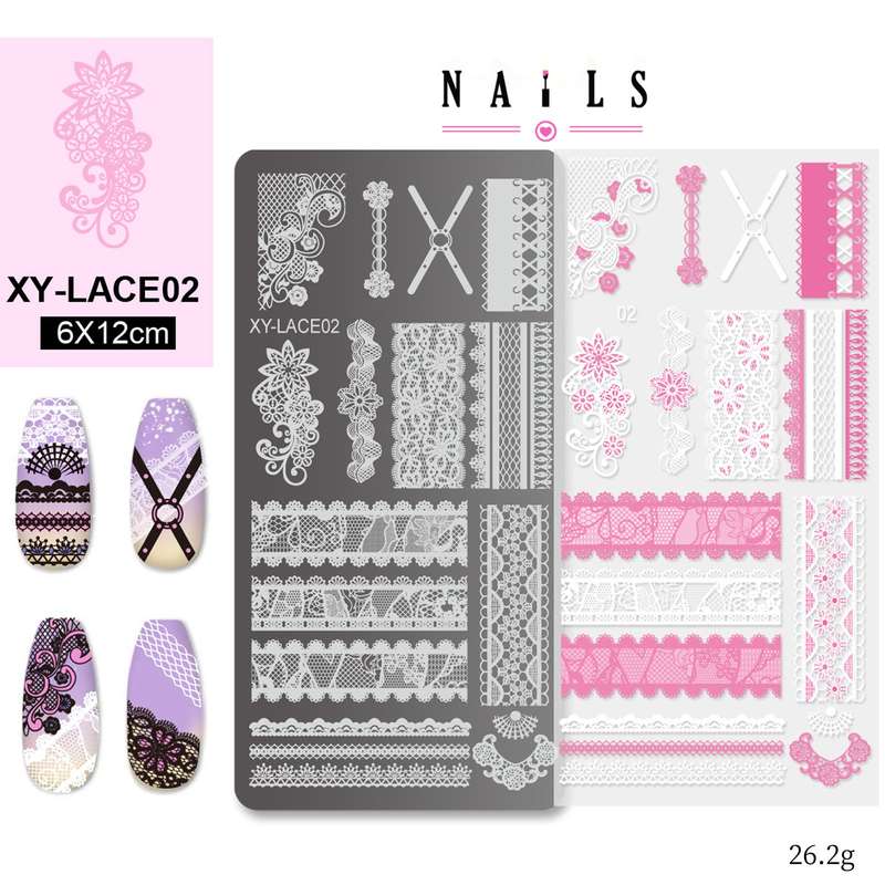 Stamping Plate - XY-Lace