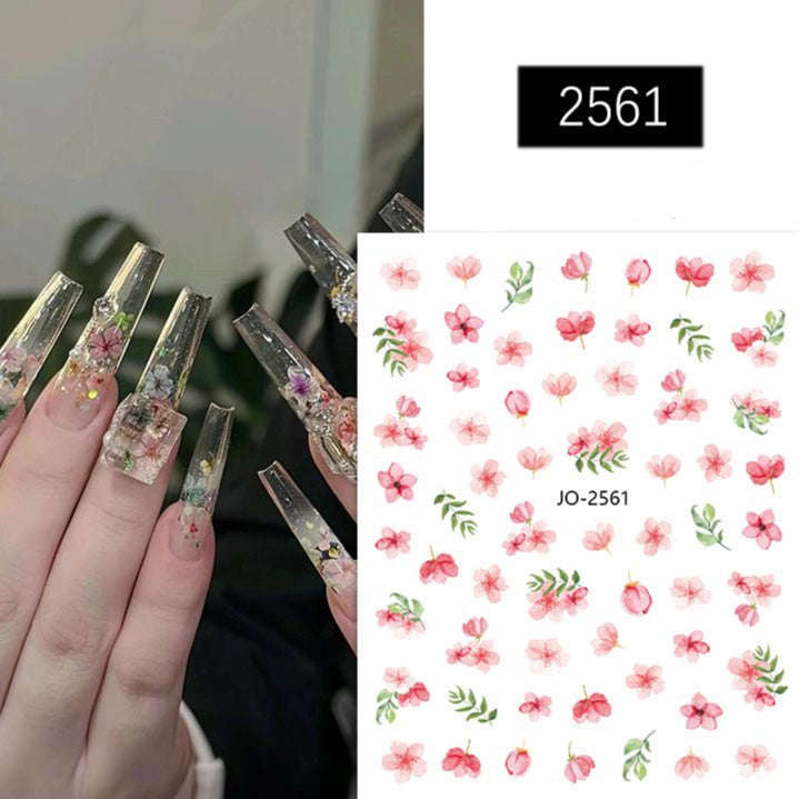 Nail Sticker - 2561 - Flowers