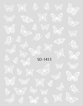 Nail Sticker 3D - 1413 - Butterfly