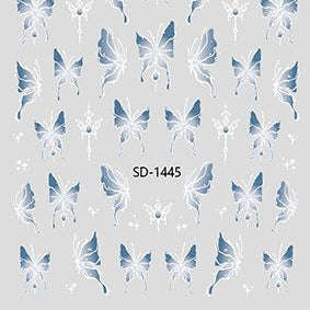 Nail Sticker 3D - 1445 - Butterfly