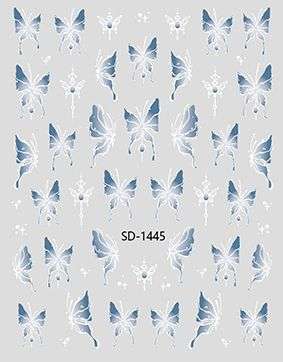 Nail Sticker 3D - 1445 - Butterfly