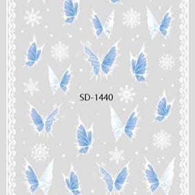 Nail Sticker 3D - 1440 - Butterfly